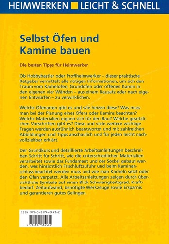 Selbst Öfen und Kamine bauen - Gerhard Wild - Compact Verlag - Picture 2 of 4