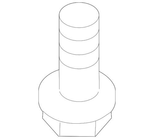 Perno de muñón para Ford MKC Escape 2013-2019 (N/P W716133-S442)