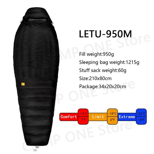 10D/7D Ultralight 800FP Down Sleeping Bag Adult Camping Hiking Sleeping Bag - Picture 44 of 48