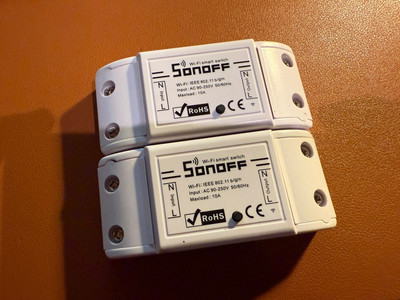 2x SONOFF BASICR2 WIFI Wireless Smart Lichtschalter eWelink Fernbedienung 10A