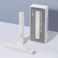 GAOY Handheld UV Light for Gel Nails, Mini Nail Lamp, Portable Cordless Recharge