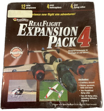 NEW SEALED Great Planes Real Flight Expansion Pack 4 FACTORY SEALED G3 Above