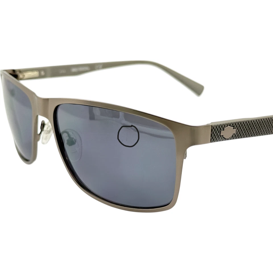 Gafas de sol Harley Davidson HD0914X de metal para hombre 32C dorado 60-16 gris con espejo Foto 2 de 4