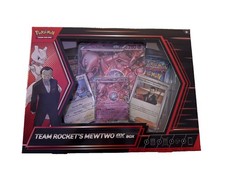Pokemon TCG - Team Rocket’s Mewtwo ex Box - Destined Rivals - NEW Factory Sealed