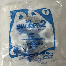 McDonald's The Smurfs 2 Hefty #7 Happy Meal Toy 2013