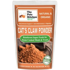 The Petz Kitchen Organic Cat's Claw Powder - Immune  Joint Support, 8 oz