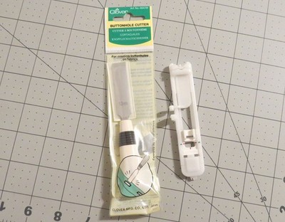 Brothers Button Hole Presser Foot and Clover Buttonhole Cutter