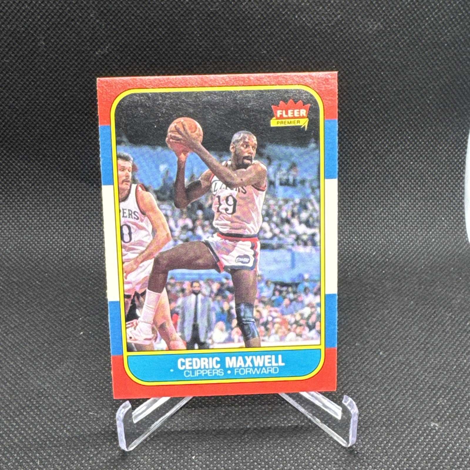 1986-87 Fleer - Cedric Maxwell #70 Clean Nm Celtics