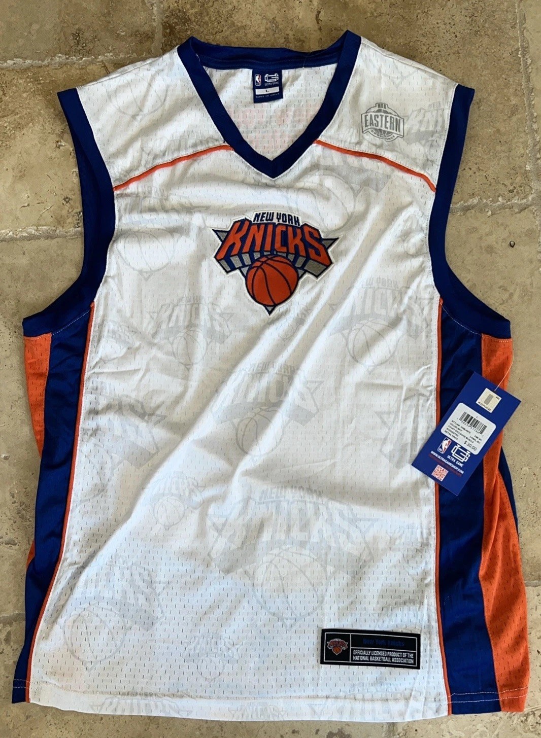 New York Knicks Ultra Game Court Exclusive Muscle Tank Top Men’s Large NWT NBA 