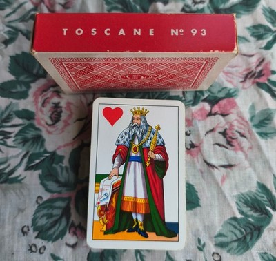 Italy Modiano Deck mit 40 regionalen Spielkarten Toskana Nr.93 Florentiner FOTO