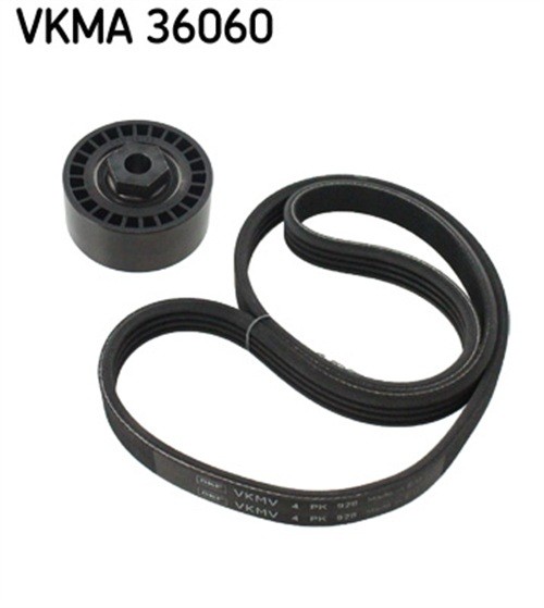 SKF-OE VKMA 36060 V-Ribbed Belt Set for DACIA,NISSAN,PEUGEOT,PROTON,RENAULT - Image 6