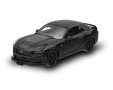 2024 Ford Mustang GT Convertible Top Up Black Bandit S31 1/64 Greenlight 28190-B