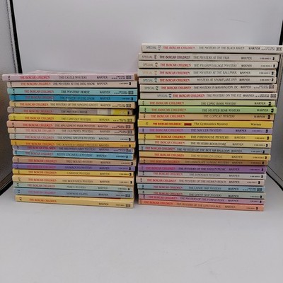 Boxcar Children Paperback 44 Book Lot Gertrude Chandler Warner Vintage