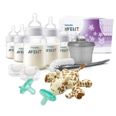 Philips Avent Anti-Colic Baby Bottle Airfree Vent Essentials Gift Set Scd308/02
