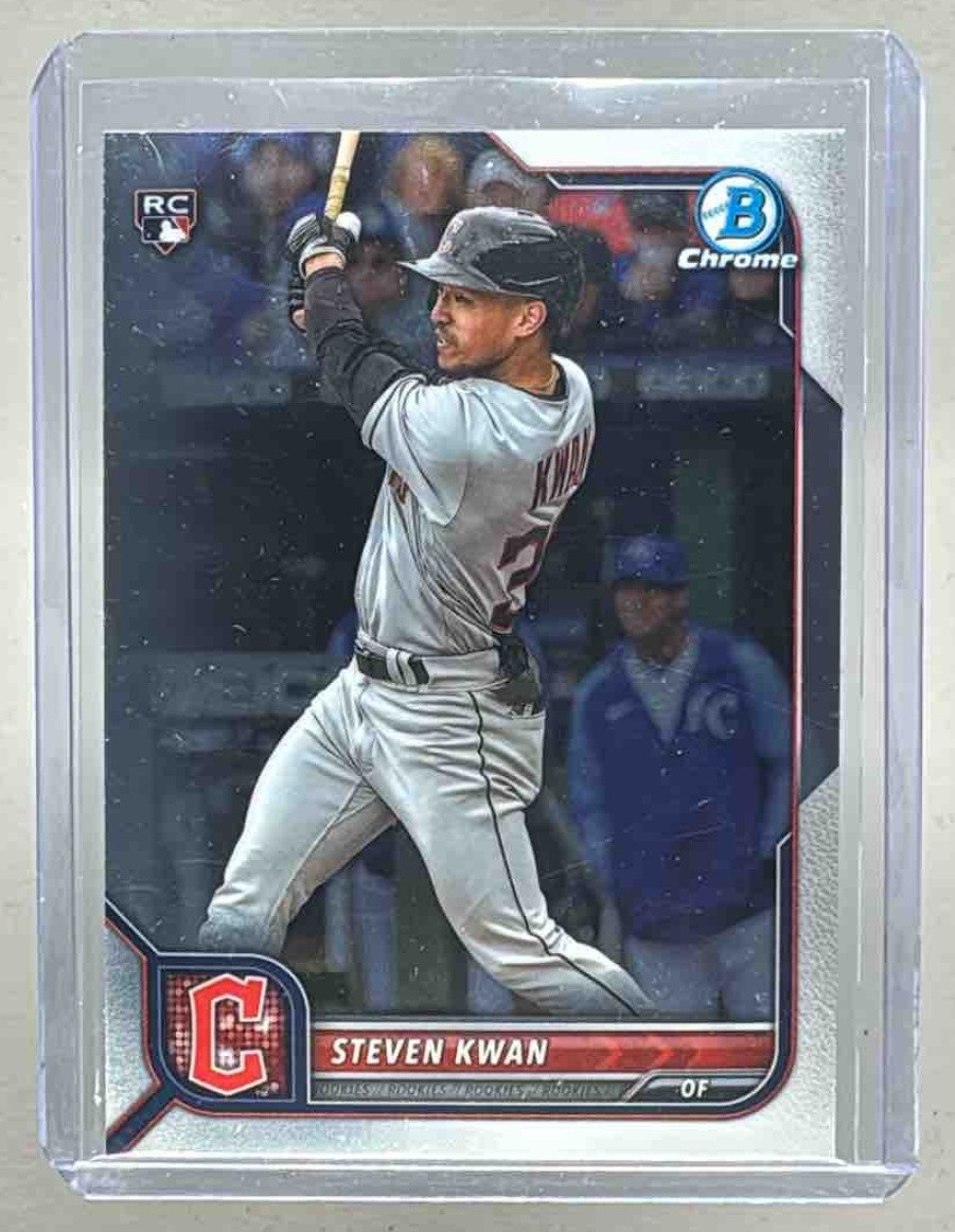 Steven Kwan 2022 Bowman Chrome #39 Rookie RC