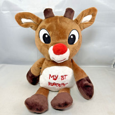 My 1st Rudolph Rudolph The Red Nosed Reindeer 10" Plush - Pre-Owned