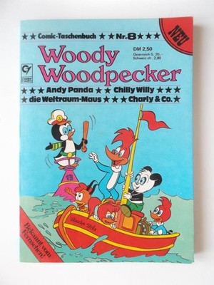Woody Woodpecker Comic-Taschenbuch 8 Condor Verlag 1977-1981