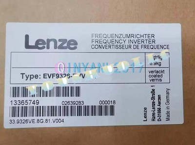 1PCS NEW Lenze Frequency Converter Inverter EVF9326-EVV004 EVF9326EVV004