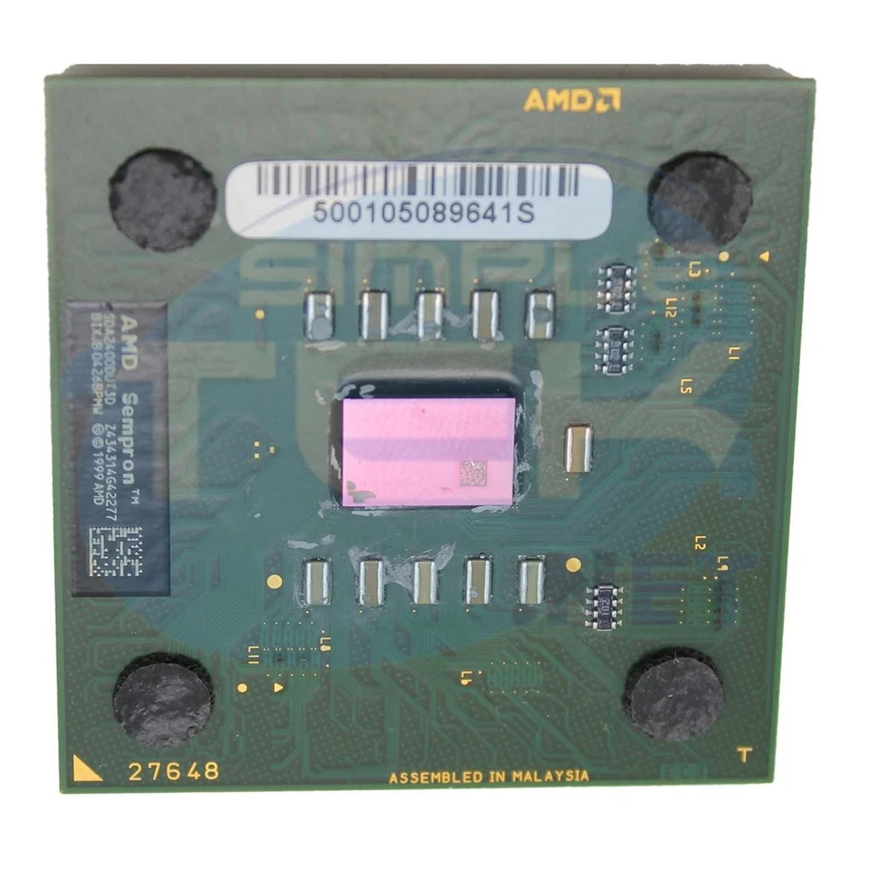 Amd Sempron 2400+ Socket 462 1,60ghz Cpu Tray Sda2400dut3d - Image 2 of 4