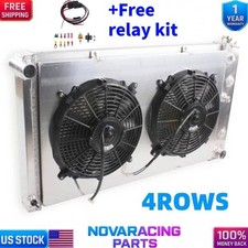High Cooling 4 Row Aluminum Radiator For 73-86 Chevygmc Ck C10 C20 C30 Truck