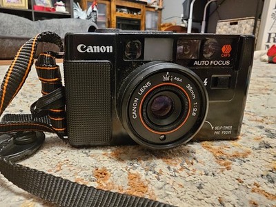 Canon AF35M Autoboy Point & Shoot 35mm Film Camera 38mm Sold as is