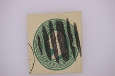 US SC U46 U168 Cut Square 3c Green Used R80 Revenue CV80