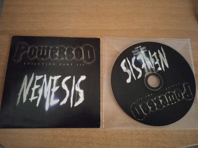 Powergod - Evilution Pt. III Nemesis Promo CD Iron Savior Gamma Ray