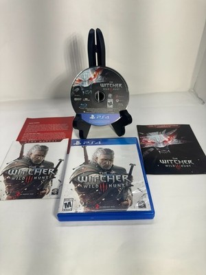 Witcher 3: Wild Hunt (PlayStation 4, 2015) - Tested Working Complete