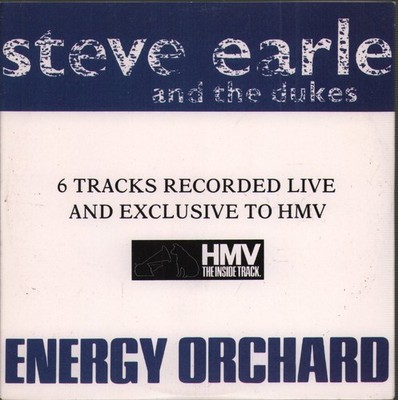 Steve Earle/Energy Orchard Copperhead Road/Sailortown CD UK MCA 1990 split live