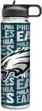NFL Football Stainless Steel Tumbler with Lid - Great for Coffee, Tea, Water or