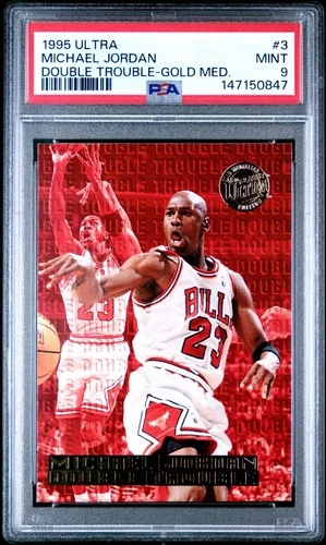 Jordan 1995 Fleer Jordan #3 Gold