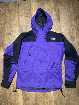 The North Face Karakorum Gore-Tex Jacke M Lila Schwarz Expedition Shell Selten