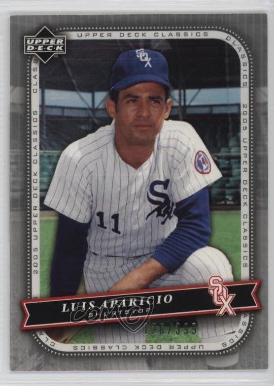2005 Upper Deck Classics Silver 126/399 Luis Aparicio #68 HOF 4g8