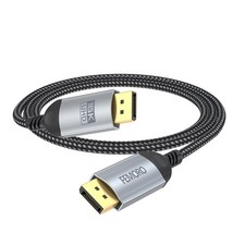 Display Port Cable 3ft, DisplayPort 2.1 16K60Hz 8K120Hz 4K240Hz 2K360Hz 1080P...