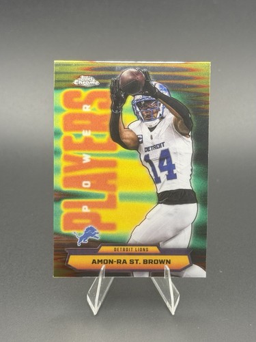 2025 Topps Chrome - Power Players Amon-Ra St. Brown #PP-26
