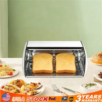 Stainless Steel Bread Box   Stylish Storage for Fresh Breads and Pastries
