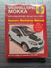 New Vauxhall Opel Mokka Petrol Diesel 2012-2016 Haynes Workshop Manual New Vauxhall Opel Mokka Petrol Diesel 2012-2016 Haynes Workshop Manual