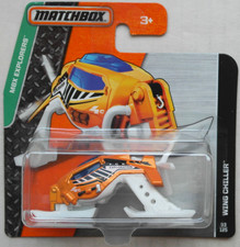 Matchbox Wing Chiller pomarańczowy metaliczny/biały Nowy/ORYGINALNE OPAKOWANIE MBX Explorers Mattel Toy