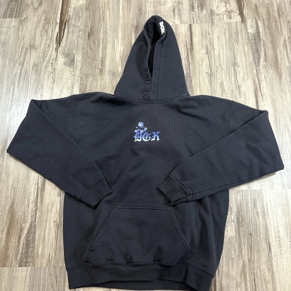 DGK Kids Lo-Side Black Hoodie “Stay Blessed” Size XL - Image 4 of 4