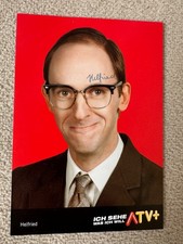 Helfried / Christian H&ouml;lbling) Autogrammkarte  ATV &Ouml;sterreich Original Signiert