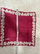 YSL Pink Scarf