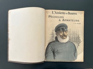 reliure éditeur L'ASSIETTE AU BEURRE N°23 (100.99.98.97) de 1903 Grandjouan..