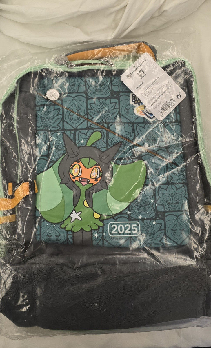 Pokemon International EUIC 2025 Ogerpon Backpack | eBay Pokemon International EUIC 2025 Ogerpon Backpack | eBay