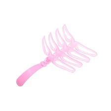 Pink Eyebrow Stencils Set Reusable Eyebrow Ruler with 4 Shapes Easy to Use