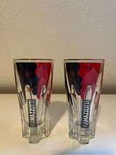 2 Ramazzotti Gläser Art Edition Shotgläser 4cl Vintage Bar Sammelgläser