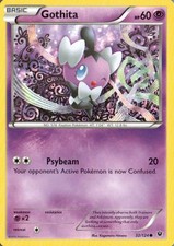 Gothita XY - Fates Collide - 32/124 Pokemon Card NM