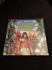 The Jungle Book Laserdisc, 1995 Widescreen Disney Rudyard Kipling SEALED NEW