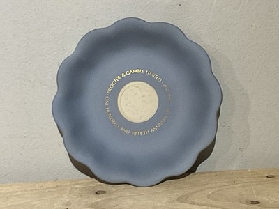 Wedgwood blau Jasperware Proctor und Gamble Schmuckschale