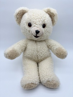 ファーファ　Snuggle Bear　RUSS　1986年　ビンテージ　41cm Vintage 1986 RUSS BERRIE Snuggle Fabric Softener Bear 14” Inch