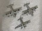 Vintage Lot Of Dinky Toy Planes #704  Viking 3ea